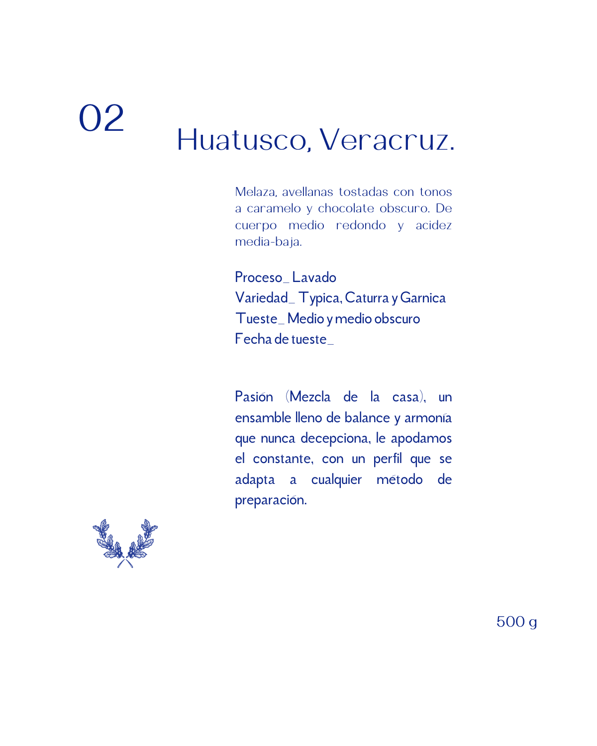 02 - Pasión. Huatusco, Veracruz.